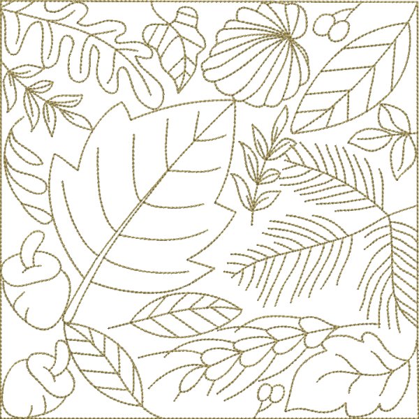 Leaf Outline Blocks-15