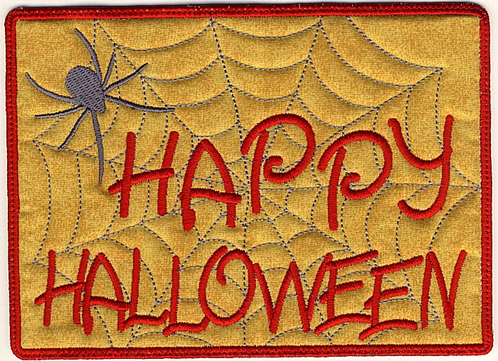Halloween Mug Rugs 1-3