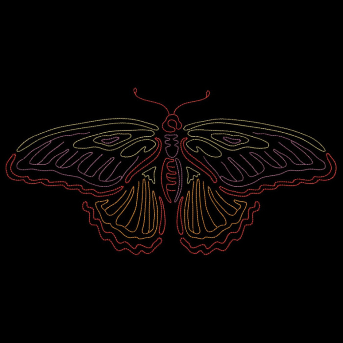 Colorwork Modular Butterflies-21