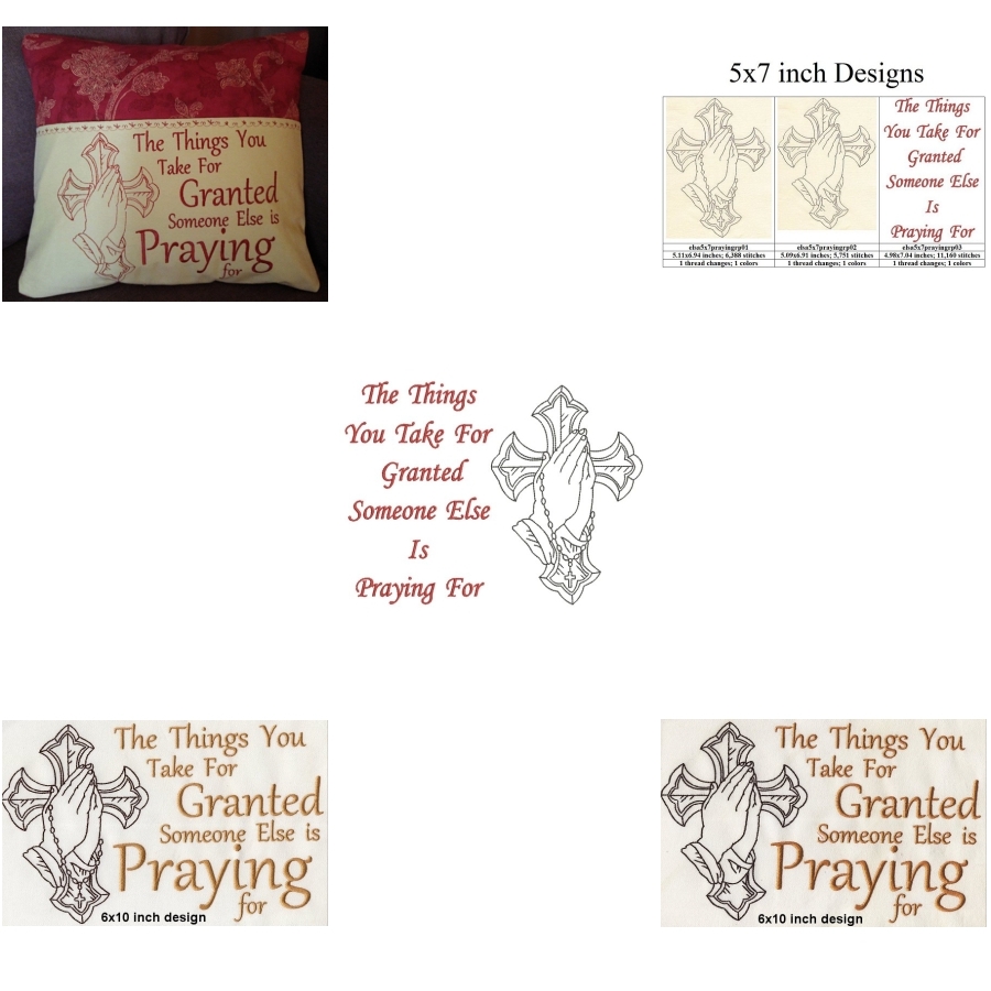 Praying Reading Pillow