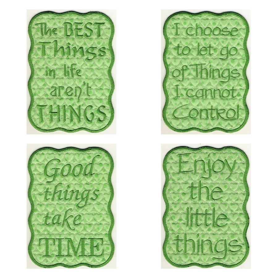 Inspirational Mug Rugs 7