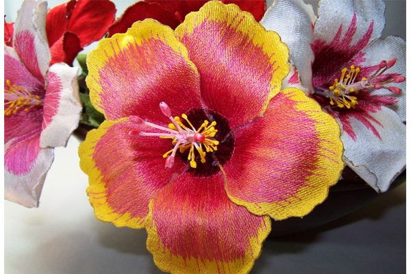 3D Chinese Hibiscus -3