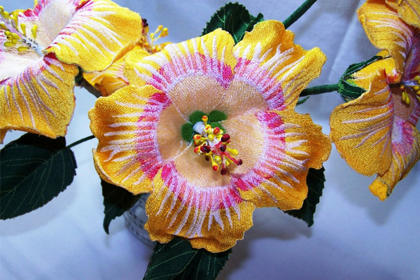Yellow Hawaian Hibiscus -4