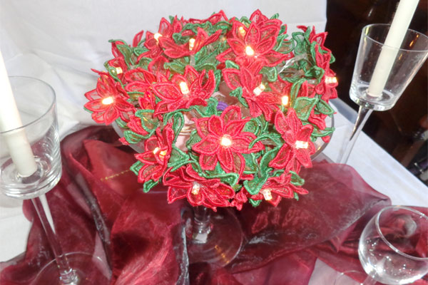 Poinsettia String Lights -5