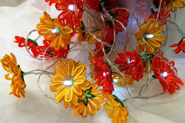 Gerbera Daisy String Lights -3