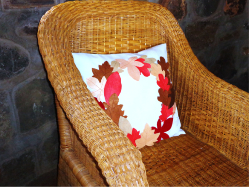 Fall Leaves Pillow -4