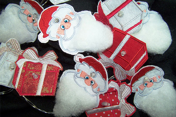 Santa Clause String Lights -6