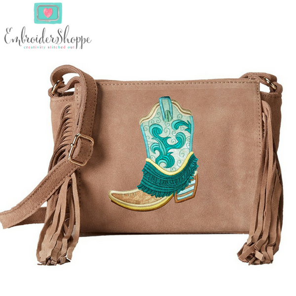 Cowboy Boots Set Applique -7