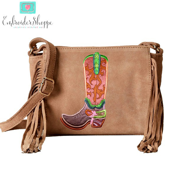 Cowboy Boots Set Applique -25