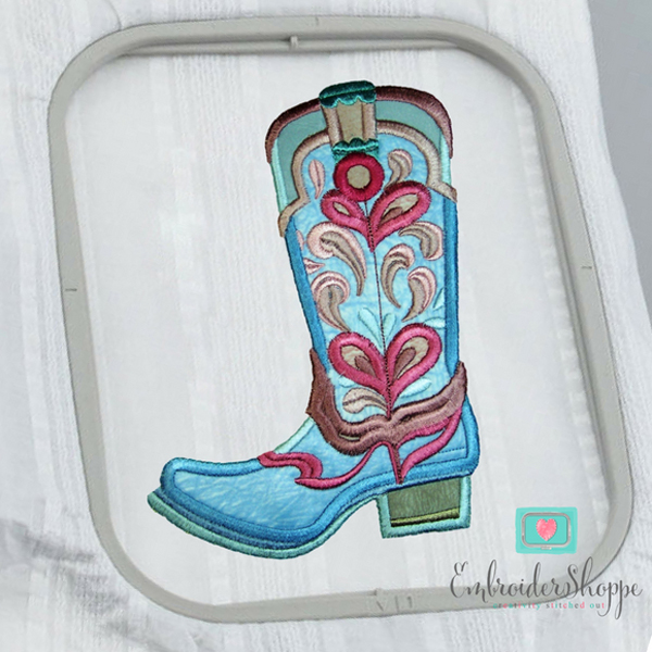 Drops of Jupiter Cowboy Boots Applique -6