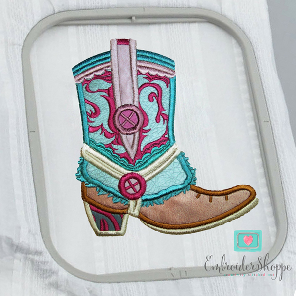 Gypsy Dreamer Boots Applique -5