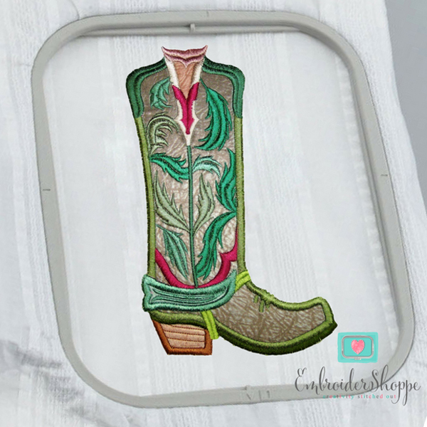 Maple Leaf Overlay Boots Applique -9