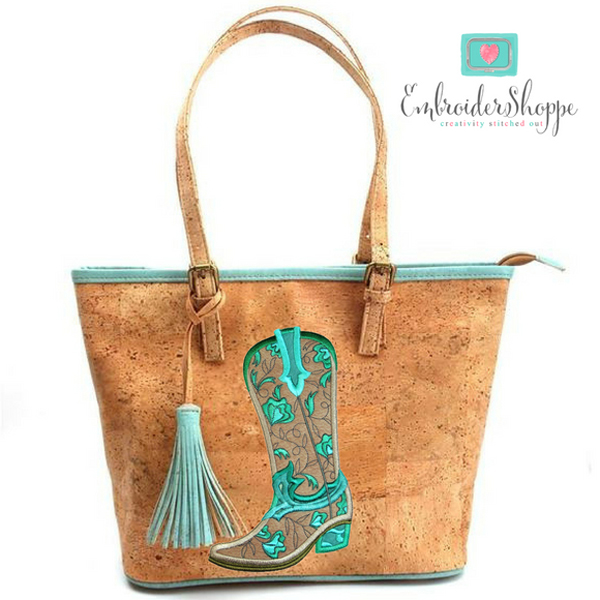 Robin Cognac and Turquoise Foliage -10