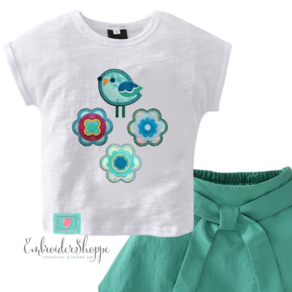 Retro Flower Patches -6