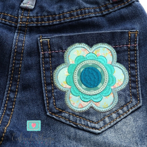 Retro Flower Patches -12