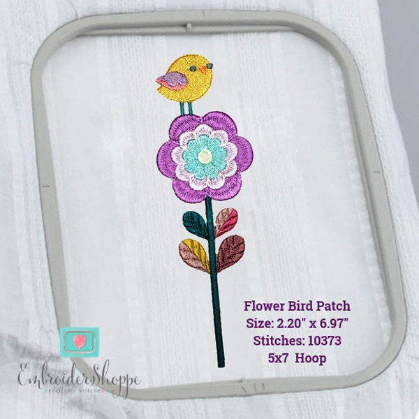 Retro Flower Patches -17