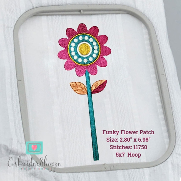 Retro Flower Patches -19
