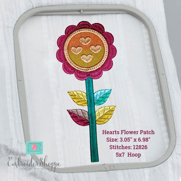 Retro Flower Patches -20