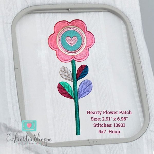 Retro Flower Patches -21