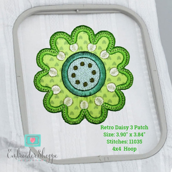 Retro Flower Patches -22