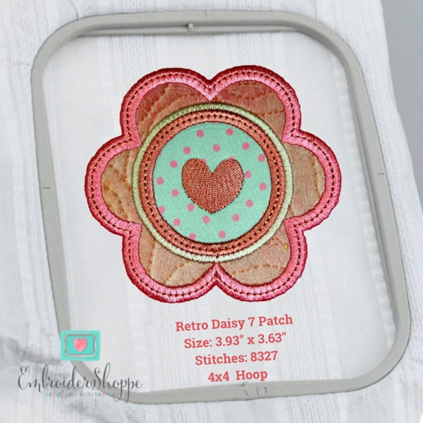 Retro Flower Patches -26