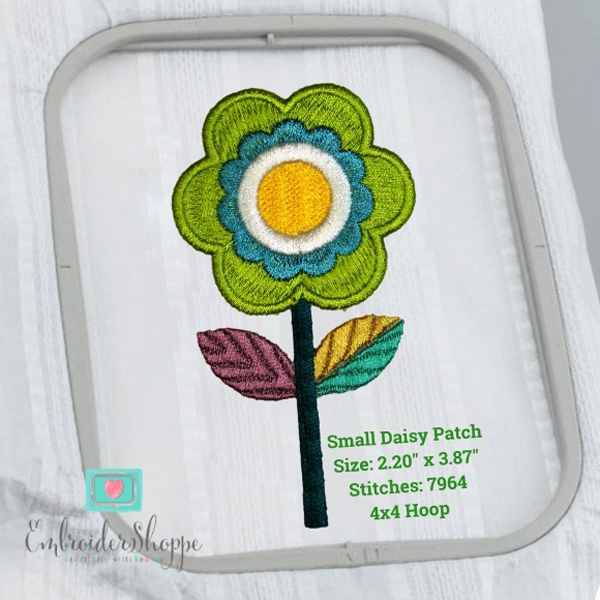 Retro Flower Patches -29