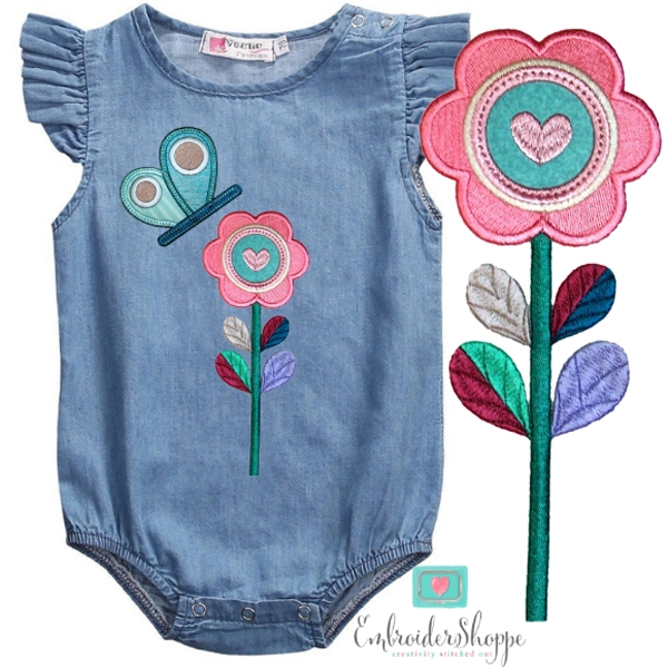 Retro Flower Patches -35