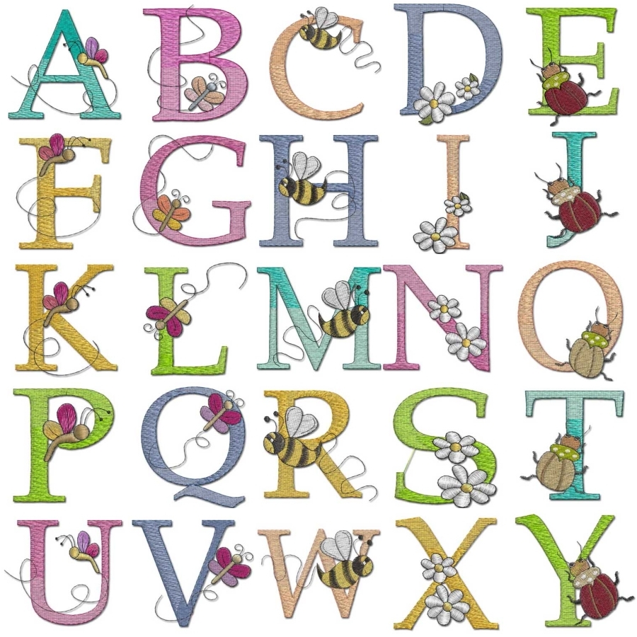 Bugs Life Alphabet
