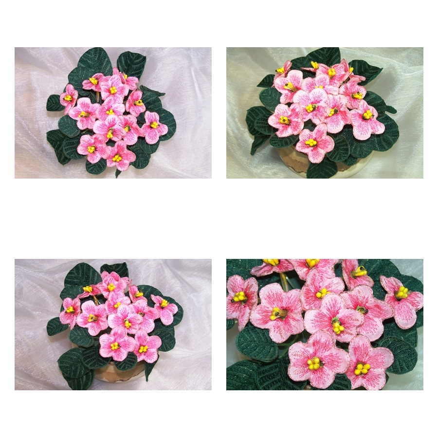 Pink Fabric African Violet 