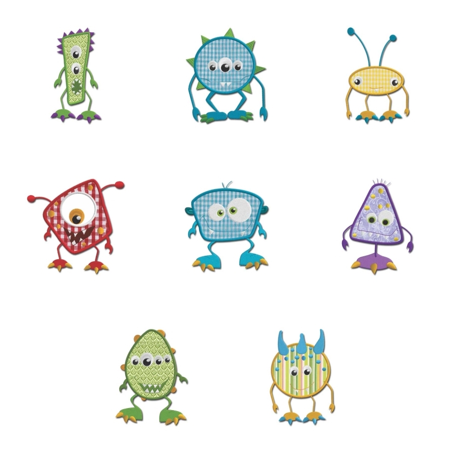 Silly Little Monsters Set 