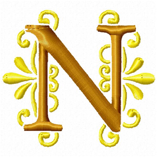 Golden Alphabet-15