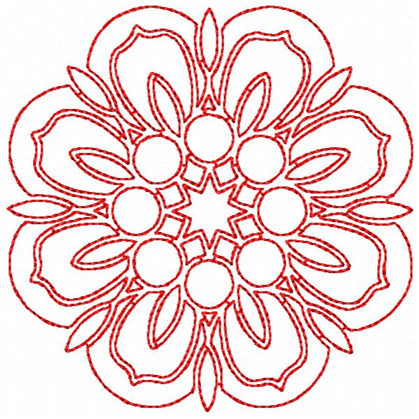 Simplicity Mandala Line-4