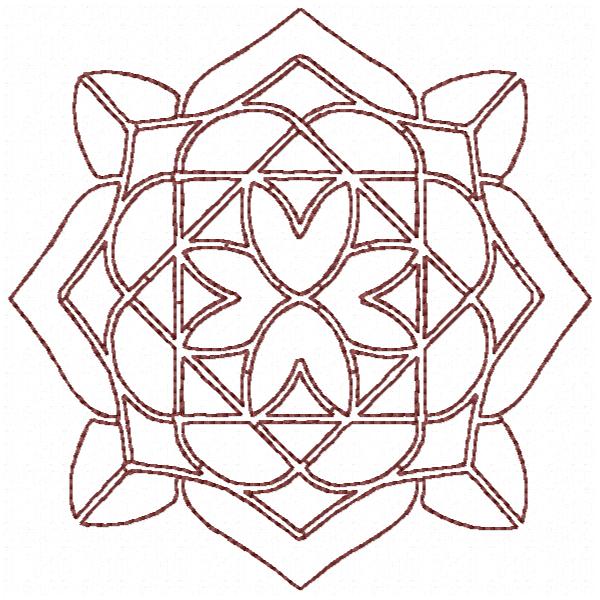 Simplicity Mandala Line-8