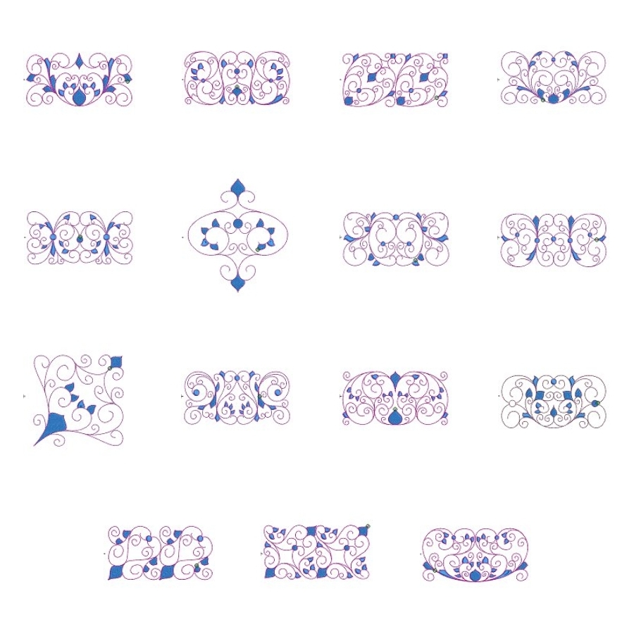 DIAMOND SWIRLS