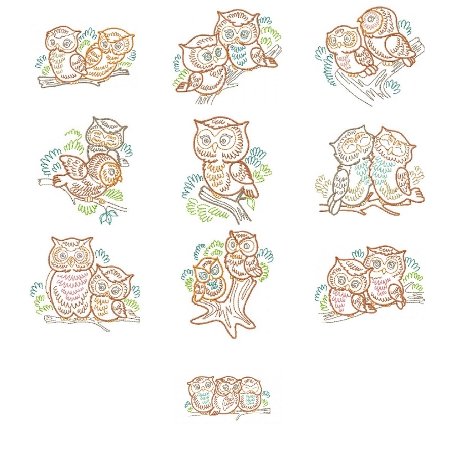 Lovable Owls 