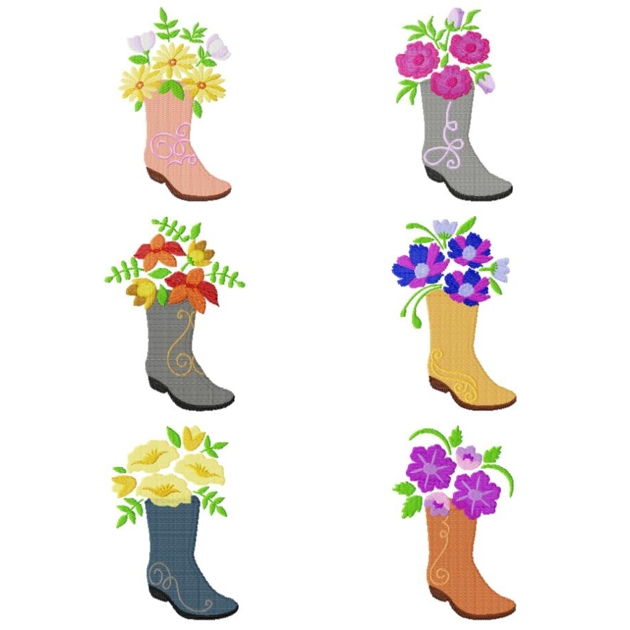 Boot Bouquets 
