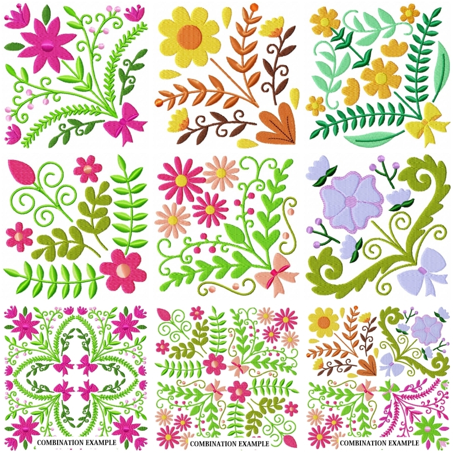Floral Square Bouquet