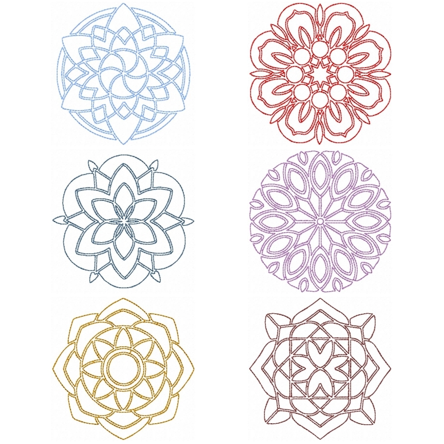 Simplicity Mandala Line