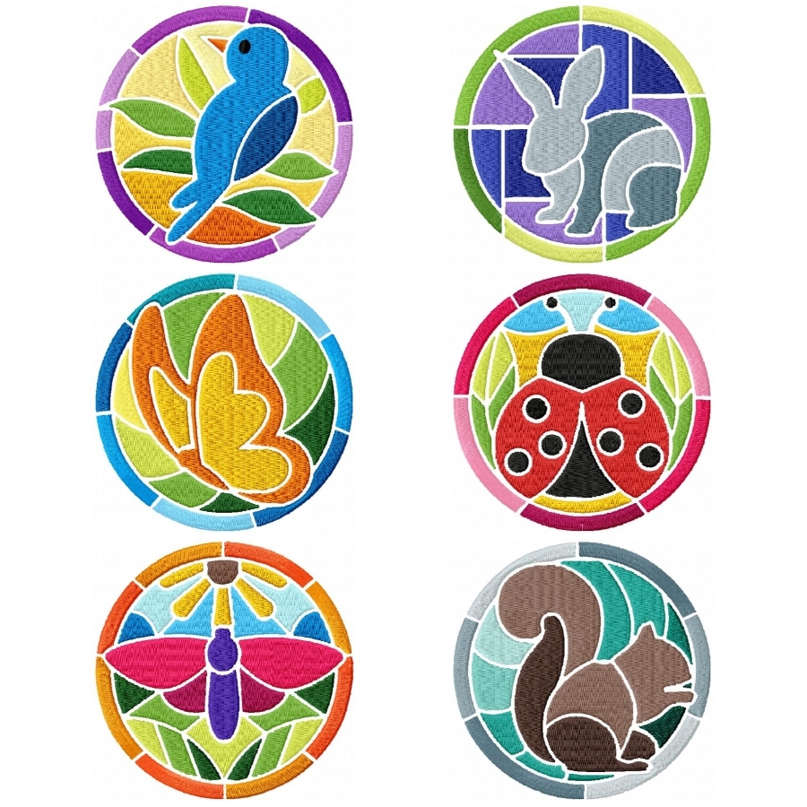 Stained Glass Creatures
