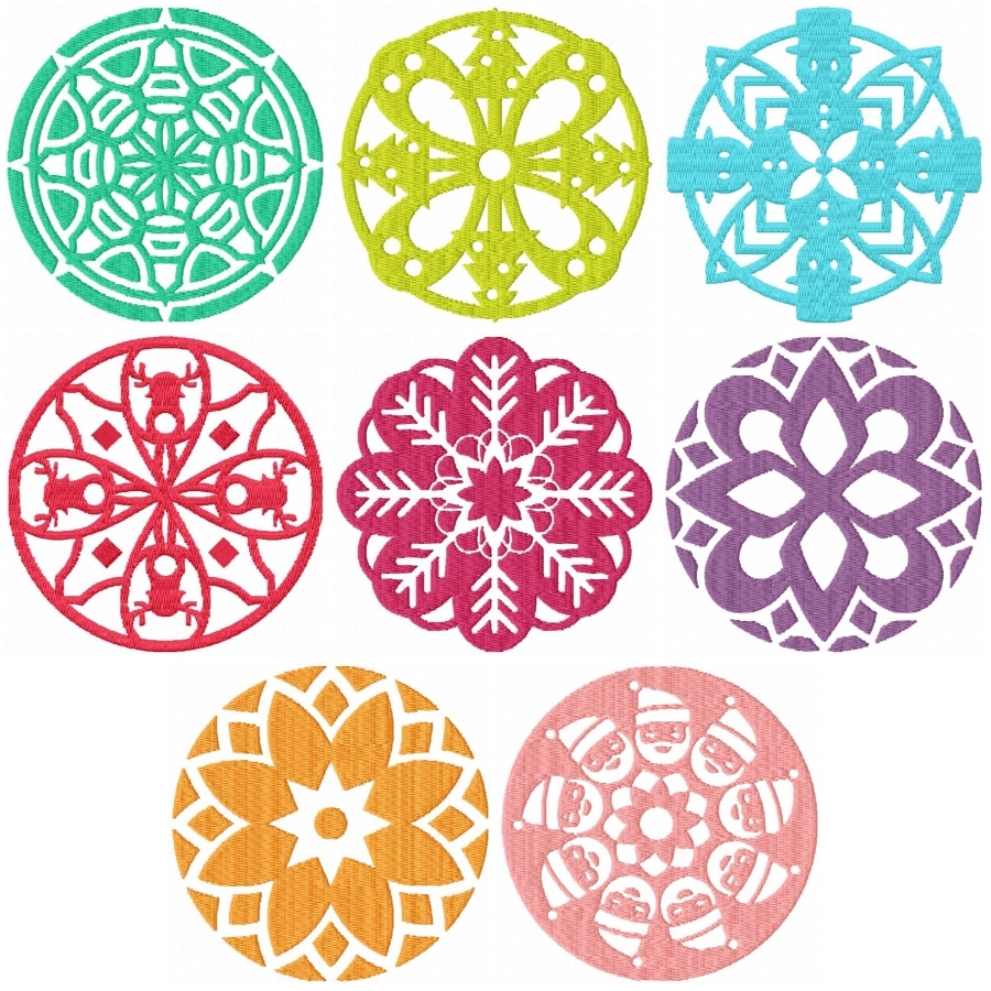 Christmas Mandalas