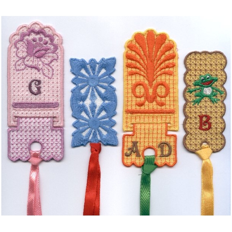 Fun Bookmarks With FREE Alpha