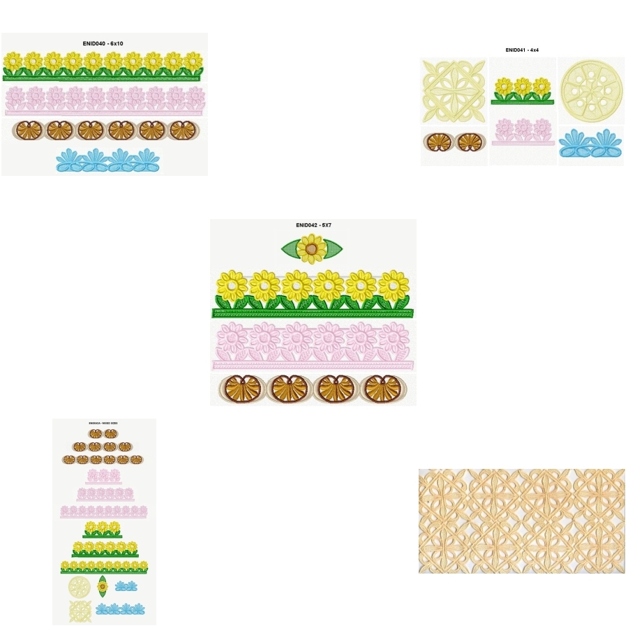 Beautiful Free Standing Lace Borders