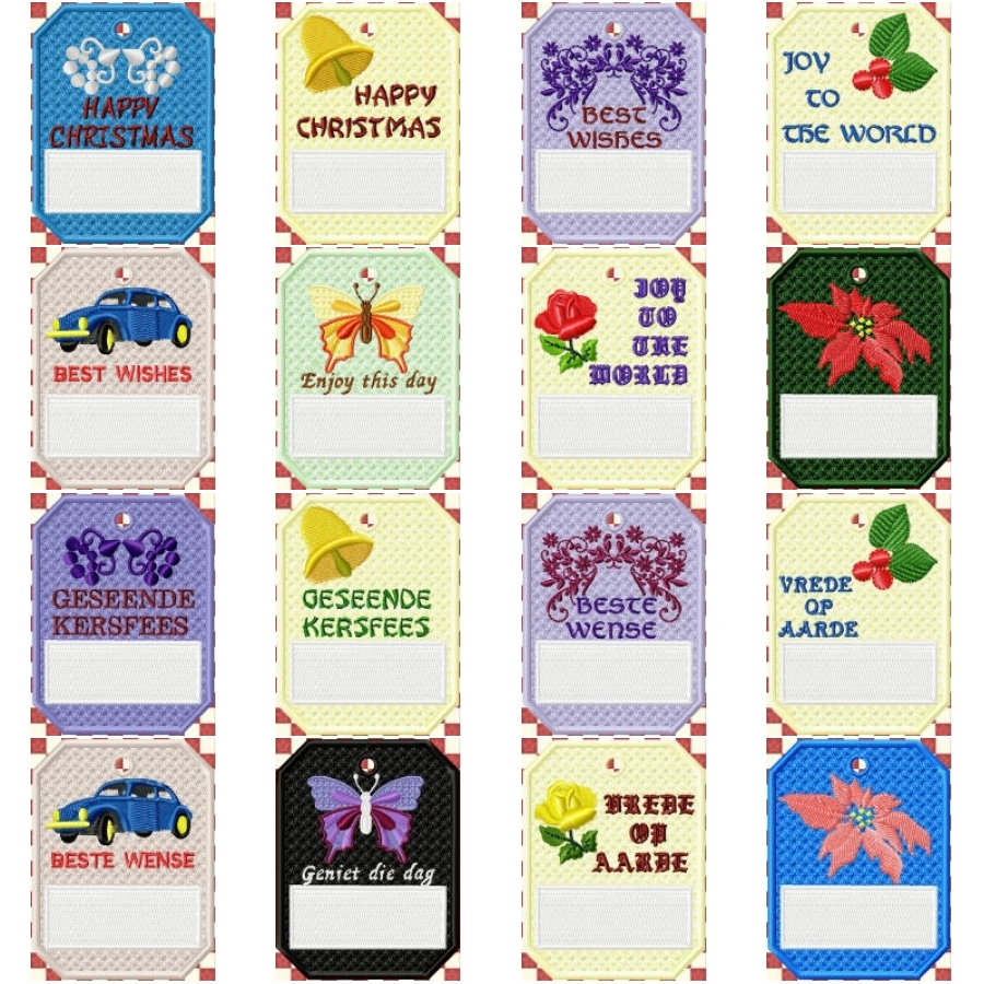 GREAT FREE STANDING LACE GIFT TAGS
