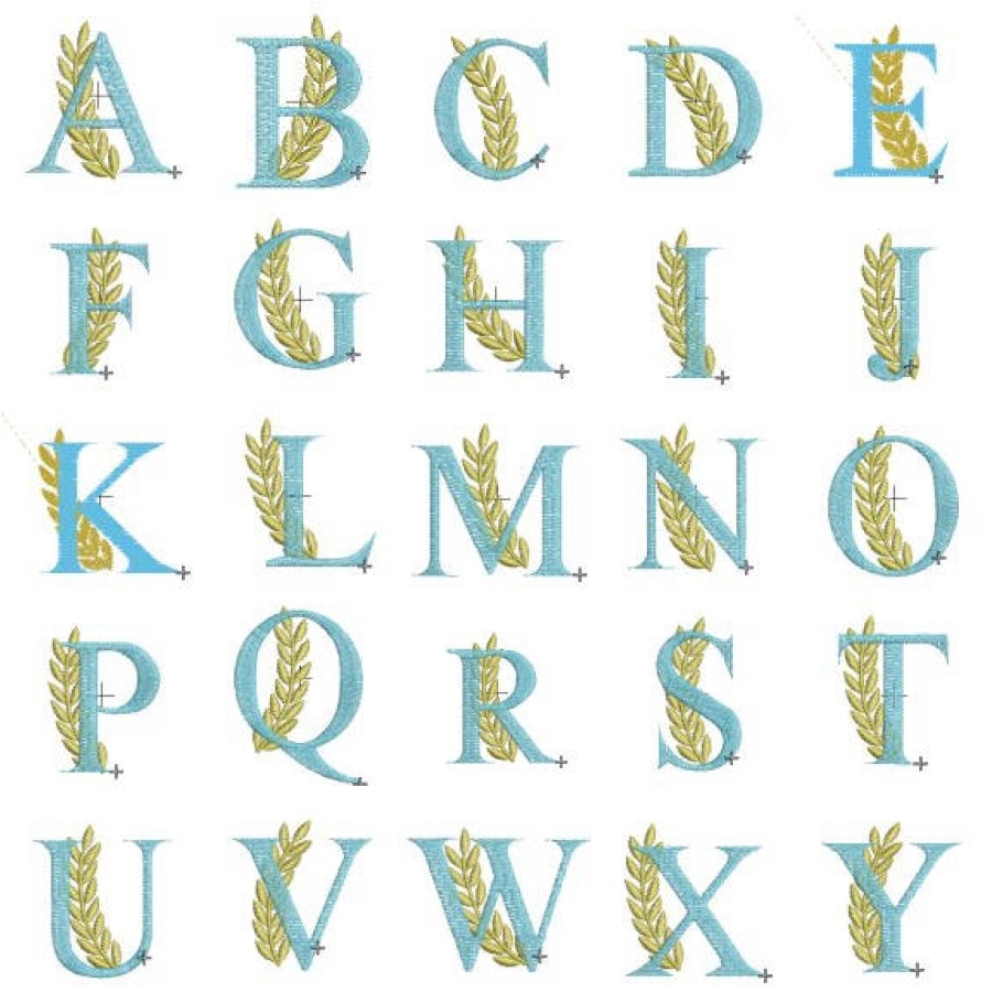 Wheat Alphabet