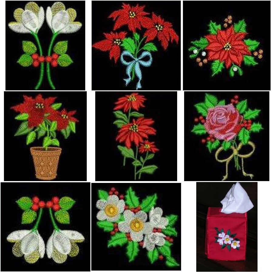 CHRISTMAS FLORALS 1