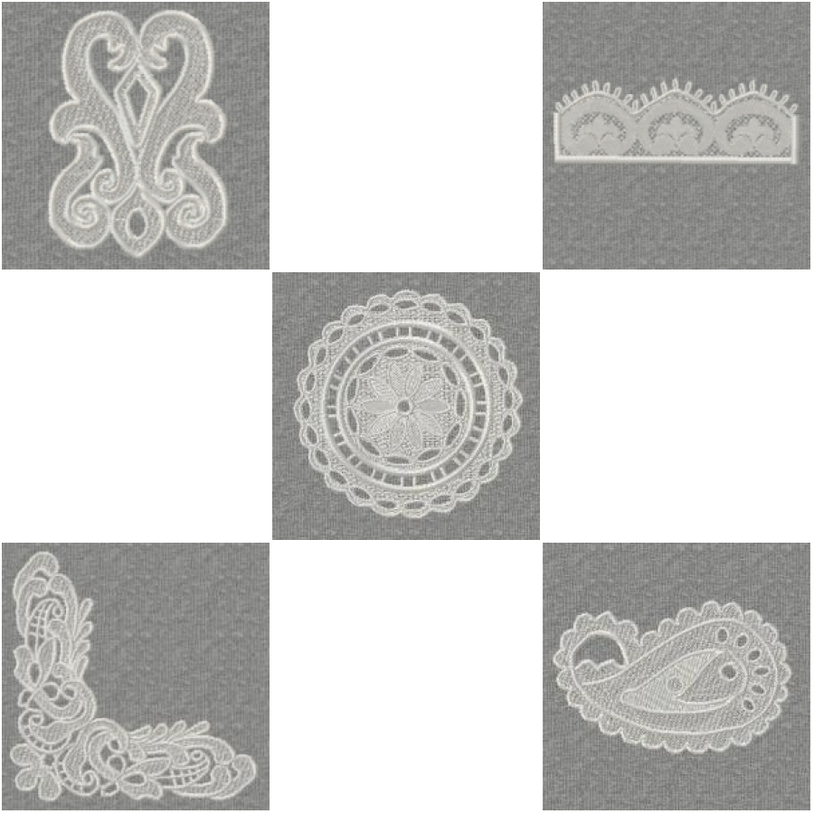 Free Standing Lace 1