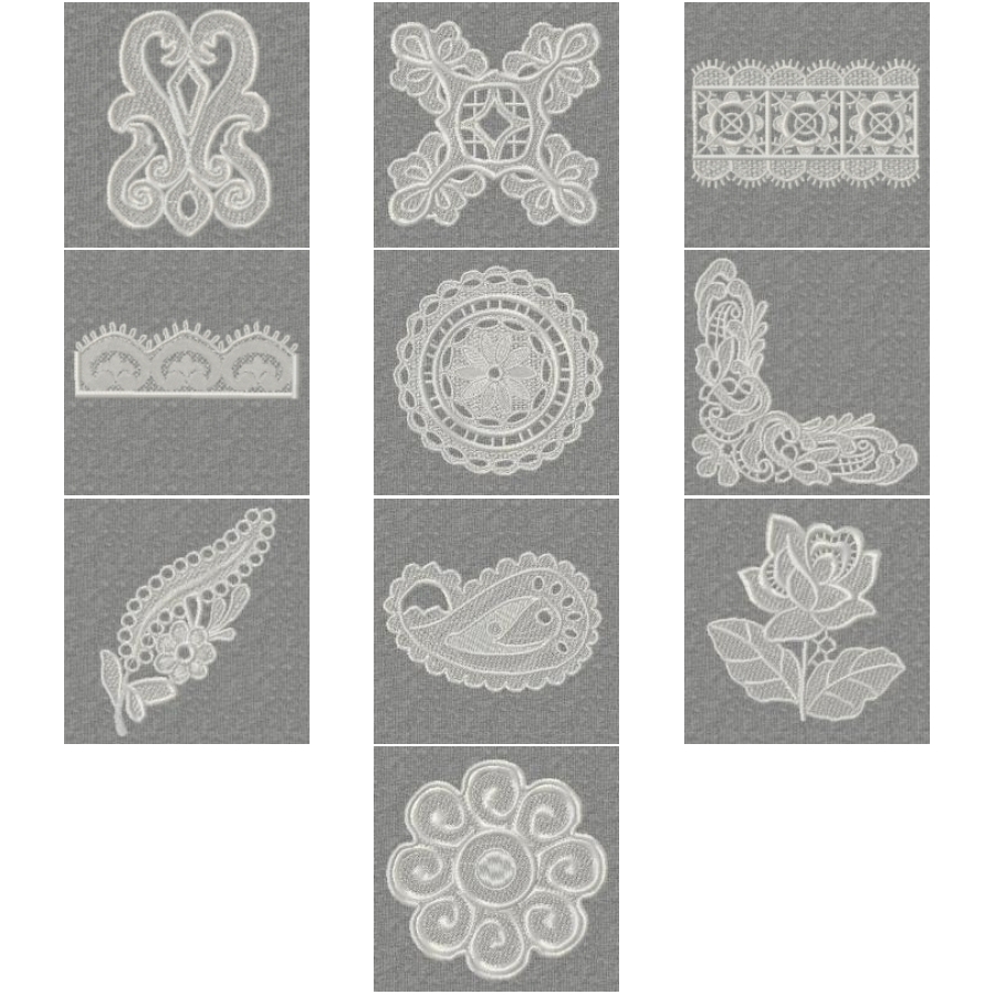VALUE SET Free Standing Lace 1-2