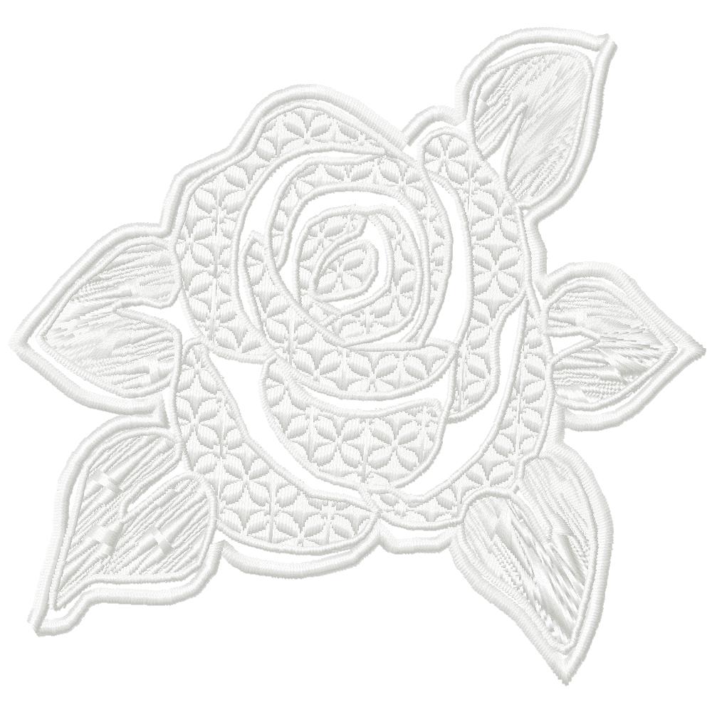 Roses-White-on-White | OregonPatchWorks