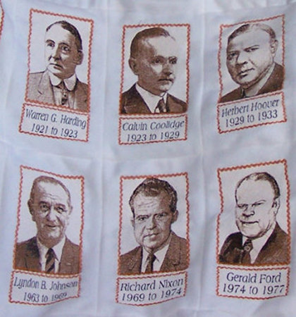 USA Presidents 1923 4x4 -36