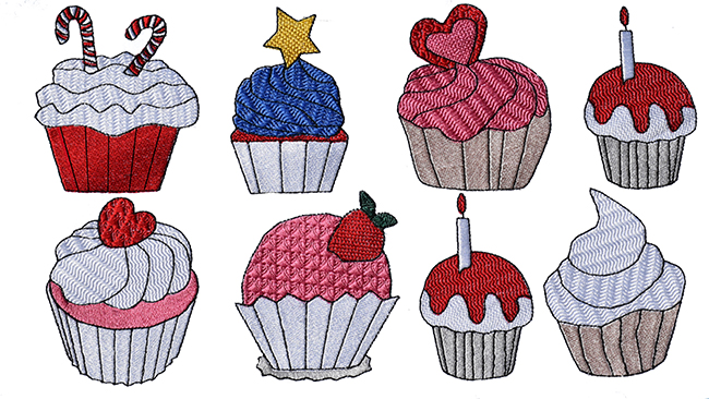Birthday Cupcakes -11